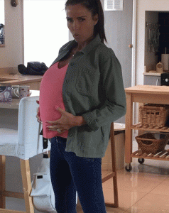 The mum of five posed with a fake baby bump [Katie Price/Instagram]