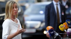  EU foreign policy chief Federica Mogherini said Greece's referendum vote would lead to "painful days" 