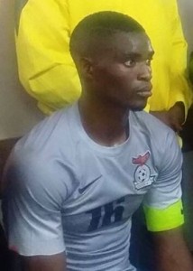 Goalkeeper Toaster Nsabata 