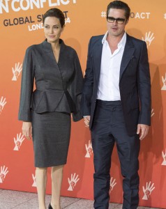 Angelina and Brad will star in a new film together [Rex]