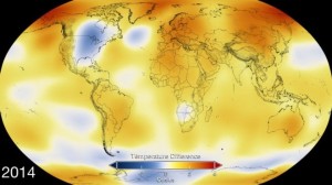  Global temperatures reached high levels in 2014 but 2015 is expected to be the warmest since records began 