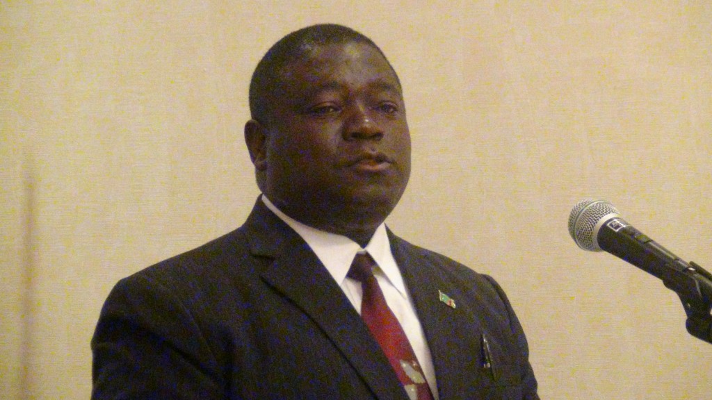 Works and Supply Minister Yamfwa Mukanga