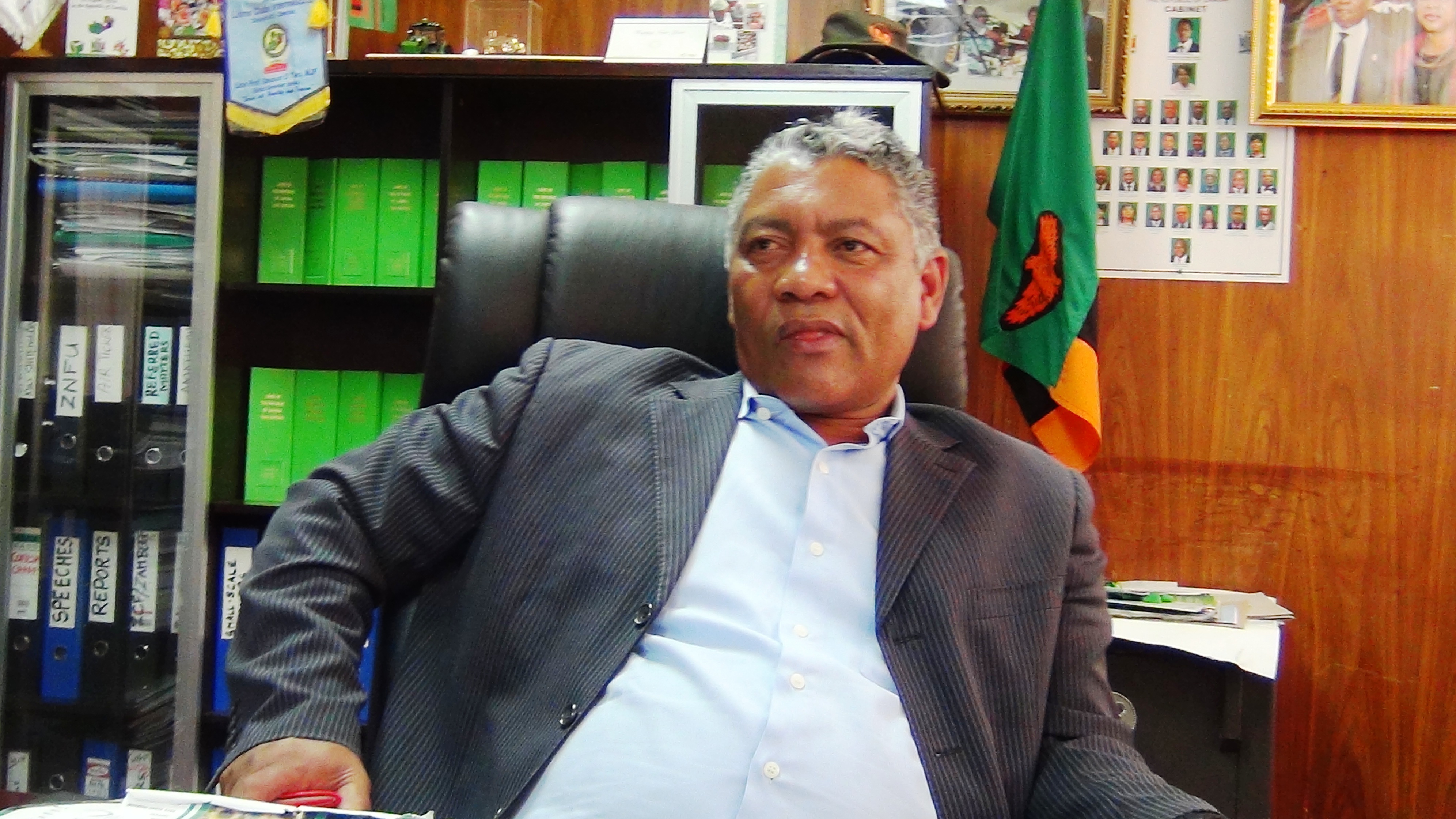 Justice Minister Given Lubinda