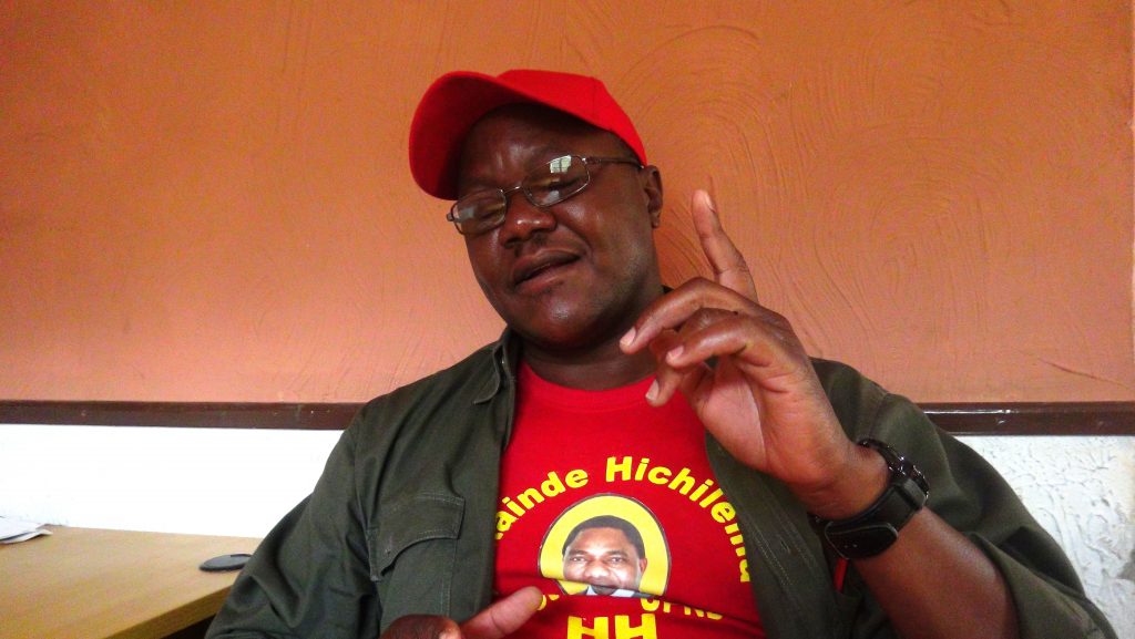 UPND Chairman for Rural Reconstruction and Development Moono Mapani 