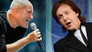  Phil Collins (left) and Paul McCartney.  (Reuters) 