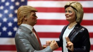  The debate will be closely followed in the US and around the world - these figurines were on display in Italy 