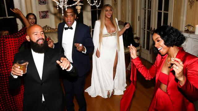 Pregnant Beyoncé and Jay Z Let Loose at Solange’s Grammys Afterparty