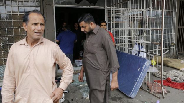  Pakistani-owned shops were targeted during the protests 