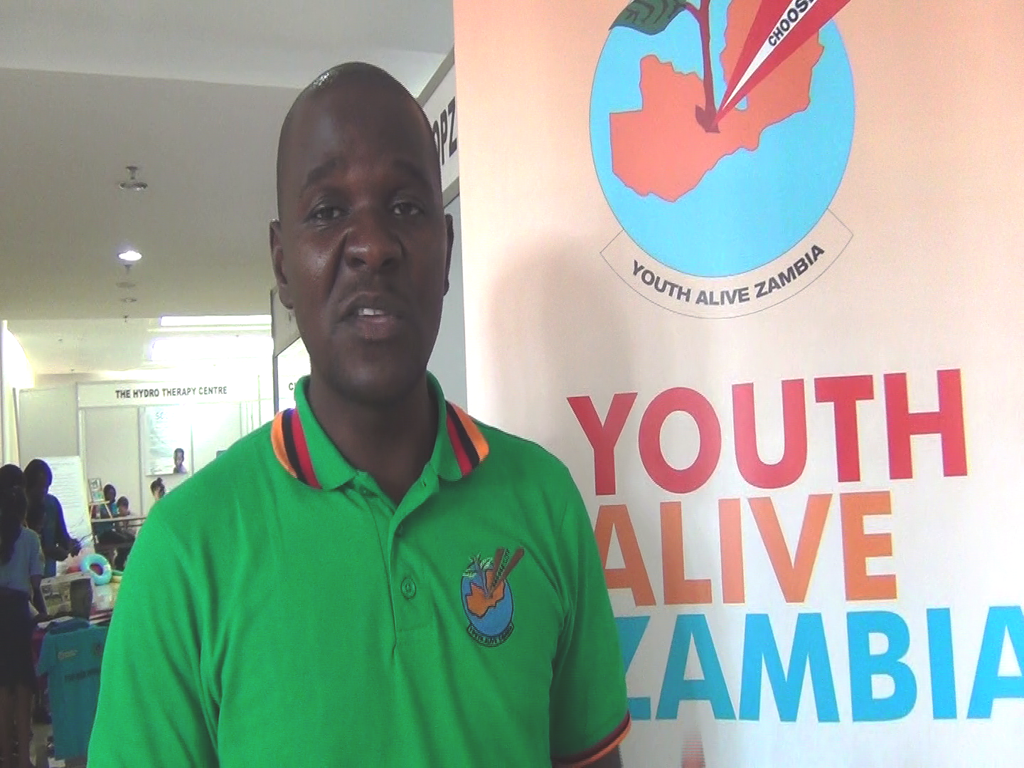 Adamson Nkhoma - Youth Alive Zambia Project Manager 