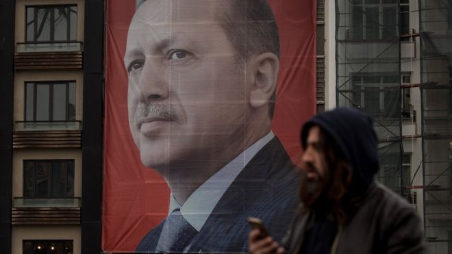  Mr Erdogan has directed a series of controversial slurs at the Dutch 
