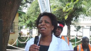 Labour Minister Joyce Simukoko