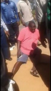  Chishimba Kambwili on the accident scene 