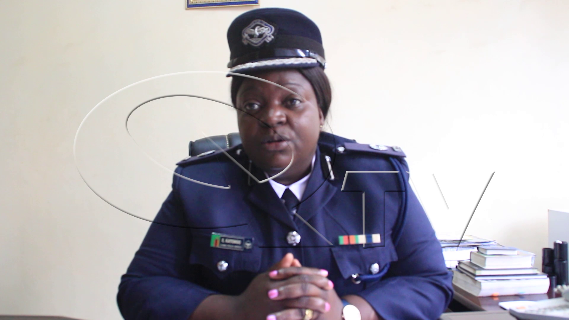 Police Spokesperson, Esther Katongo (Picture by Albert Mpezeni) 