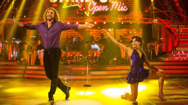  Seann Walsh and Katya Jones are dance partners on the current series of Strictly Come Dancing 